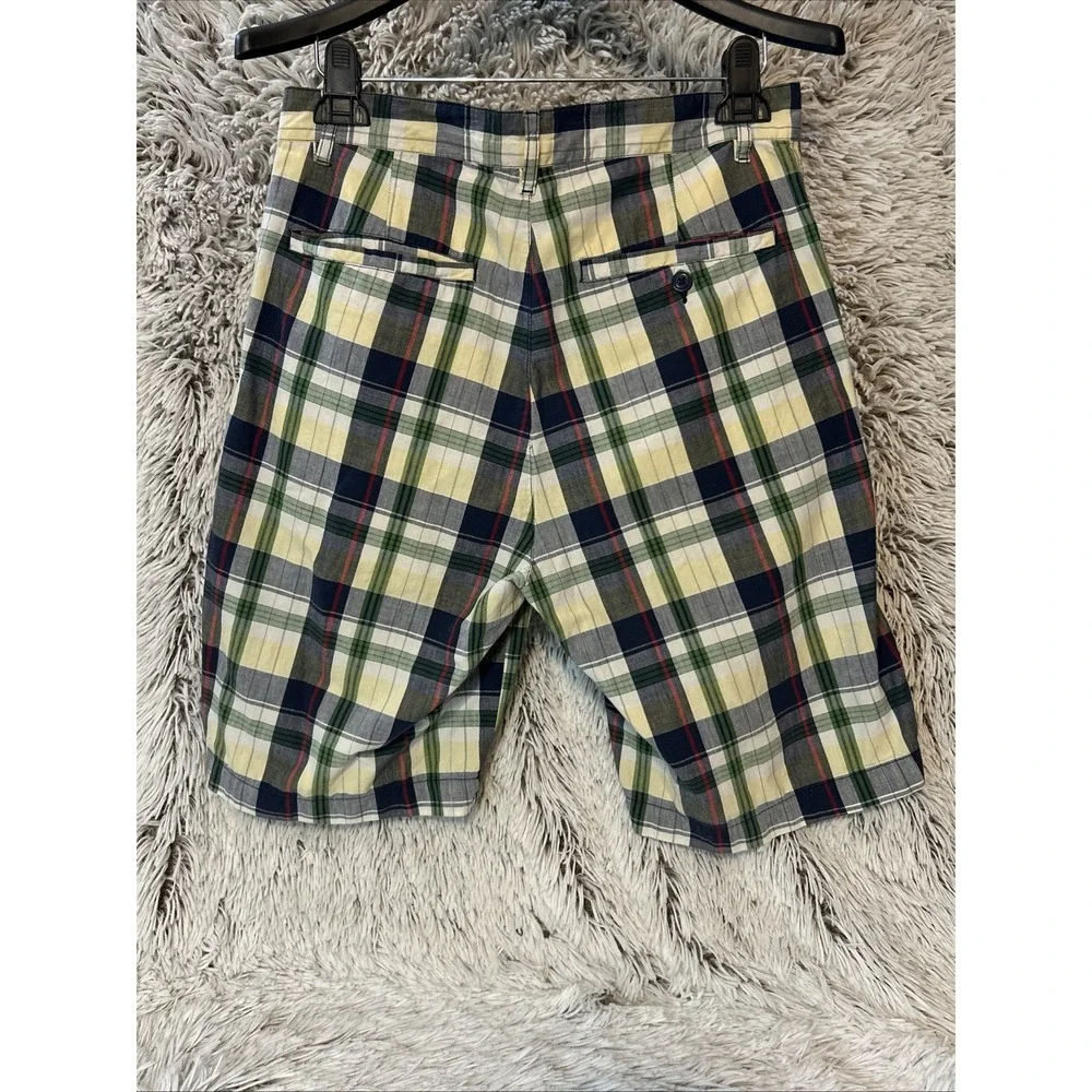 Vintage Duck Head Jeans Plaid Bermuda Shorts Golf Preppy Size 30‎